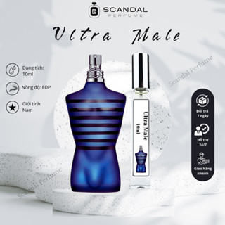 Nước hoa nam Ultra Male EDT, nước hoa chiết nam 10ml nam tính, mạnh mẽ, cuốn hút ESTARA