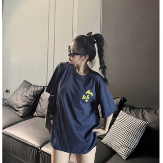 Áo thun nữ tay lỡ chất cotton khô 3158 in chữ DELAVIE  phong cách Hàn Quốc CAMASTORE M3546