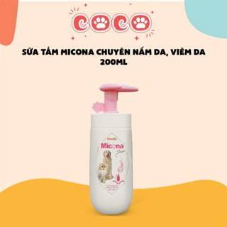 Sữa Tắm Micona Chuyên Nấm Da, Viêm Da Chai 120ml, 200ml Phù Hợp Cho Chó Mèo - CoCopets