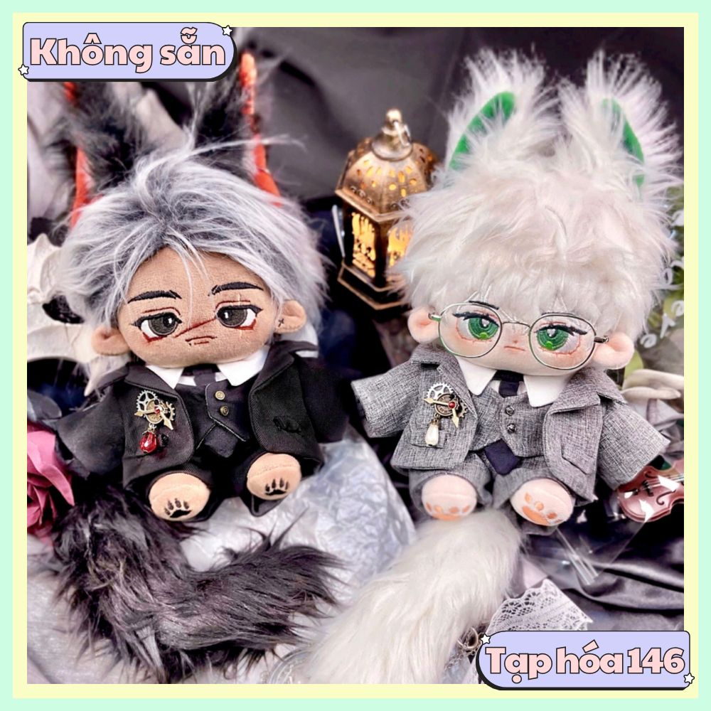 [64 mẫu][ORD] Quần áo búp bê 10cm 15cm 20cm 30cm 40cm - Outfit vest cho doll 10cm 20cm 30cm