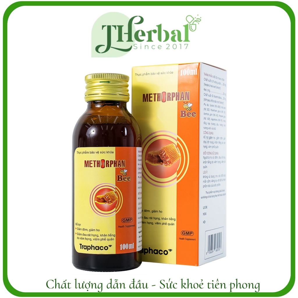Siro ho METHORPHAN Bee chai 100ml