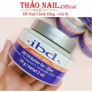 Gel Đắp IBD 56g Chuẩn Loại 1 Đặc, Không nóng chảy , Màu trong suốt - Loại Xịn