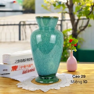 Bình Hoa Gốm Sứ Bát Tràng Cắm Tuyết Mai, Lựu...Lọ Hoa Decor Trang Trí Men Cao Cấp,Đa Dạng Màu Sắc