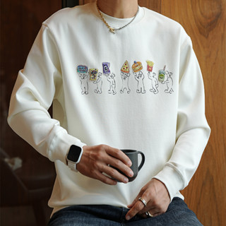  Áo Sweater Nam Dài Tay in hình Streetwear 100% Cotton A3211 Local Brand Chính Hãng 