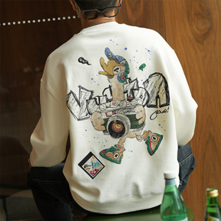  Áo Sweater Nam Dài Tay in hình Streetwear 100% Cotton A3911 Local Brand Chính Hãng 