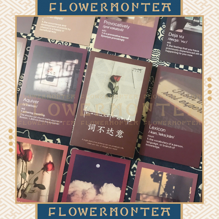 Set 6 Tấm Bưu Thiếp | Postcard - Inaccurate Words {Giao Mẫu Ngẫu Nhiên}