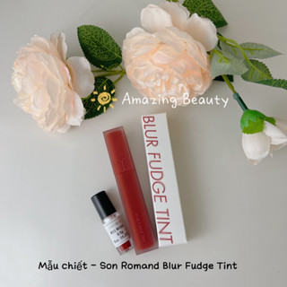 [SON CHIẾT] Son Kem Romand Blur Fudge Tint
