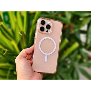 Ốp RAIGO INVERSE lưng cứng nhũ Kim tuyến từ tính nhận sạc không dây ip16 pro/ ip16 pro max