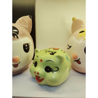 Heo đất, lợn đất tiết kiệm, heo đất mini cute lỗ tròn Bát Tràng ( hàng loại 1)