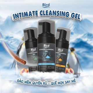 Dung Dịch Vệ Sinh Nam Giới BIRD Sạch Sâu, Khử Mùi Lên Đến 48 Giờ - Chai Tạo Bọt 100ml