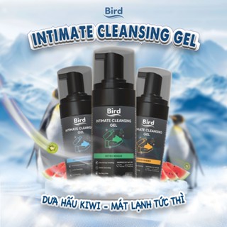 Bọt Vệ Sinh Nam Giới BIRD Hương Thơm Nam Tính - Chai Dung Dịch Tạo Bọt 100ml