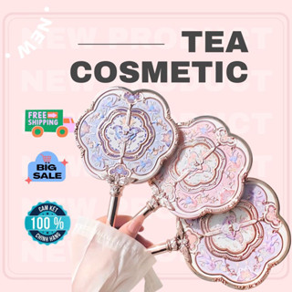   SẴN HOẢ TỐC  GƯƠNG CẦM TAY MÂY HỒ ĐỆP BUTTERFLY CLOUD COLLAR FLOWER KNOWS 