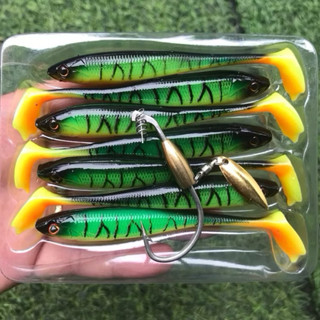 Combo Lưỡi Câu Mồi Mềm AR15 và Mồi Mềm NFF Chính Hãng - Chuyên Câu Cá Lóc, Chẽm, Nheo, Cá Săn Mồi Đồ Câu Tuấn