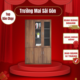 Tủ Hồ Sơ Làm Việc Văn Phòng 2 3 4 Cánh Trường Mai Sài GònChaast Liệu Gỗ MDF Phủ Melamine Chống Ẩm