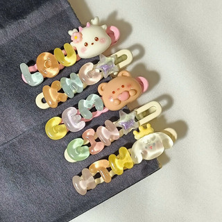    SẴN     SAY HI COLLECTION   KẸP TÓC CHARM TÊN CÁC ANH TRAI   đọc kỹ mô tả   