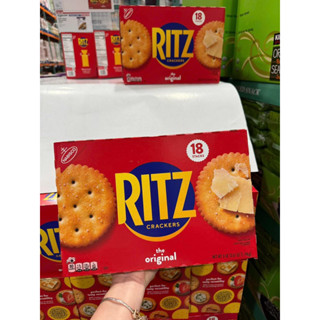 🆕 {MẪU MỚI 2025} [NEW DATE : 04/2026] 🍪 THÙNG 18 CÂY BÁNH QUY MẶN KHÔNG NHÂN THƠM GIÒN MỸ NABISCO RITZ ORIGINAL 1.74KG🇺🇸