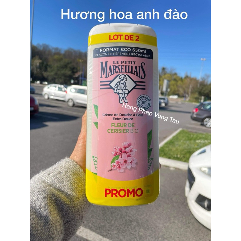 Sữa tắm marsieillais 650ml