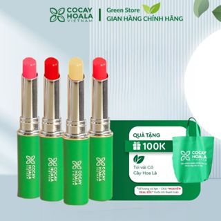 Son dưỡng hữu cơ hồng môi, mềm mịn, mọng nước, giảm thâm môi 3M Cỏ Cây Hoa Lá - 1.5g