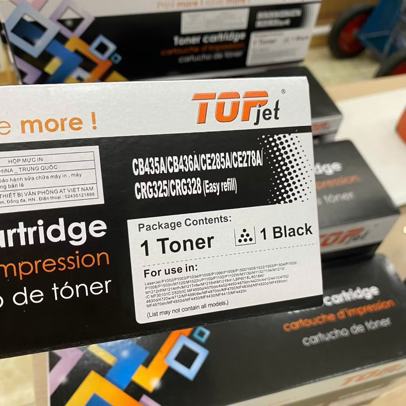 Mực In 35A/ 78A /128/328/728/126/326/726 cho máy in HP LaserJet P1006 P1005