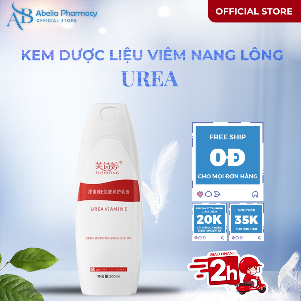 Kem Da Liễu Viêm Nang Lông UREA - Kem UREA Cải Thiện Viêm Nang Lông, Giảm Thâm, Dưỡng Trắng, Cấp Ẩm