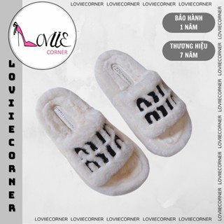 LOVIIECORNER - DÉP LÔNG - DÉP XUỒNG QUAI NGANG BẢNG TO GẮN CHỮ PHONG CÁCH THỜI TRANG ĐẾ BẰNG 3 PHÂN - D240941