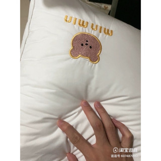 RUỘT GỐI lụa thêu gấu Min Min 🧡💛💚💙