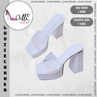  LOVIIECORNER - DÉP CAO GÓT NỮ - GUỐC NỮ QUAI TRONG THỜI TRANG ĐẾ ĐÚP 12 PHÂN - D230637 