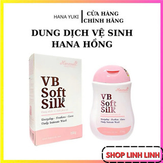  Dung Dịch Vệ Sinh Hanayuki VB Soft & Silk 150gr Màu Hồng Cao Cấp Nước Rửa Phụ Khoa Cho Nam và Nữ 