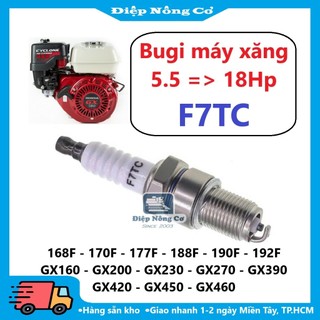[Bugi F7TC] đánh lửa động cơ phụ tùng máy xăng 5.5 => 18 Hp 4 thì 4T Honda Vikyno dụng cụ bu gi buri