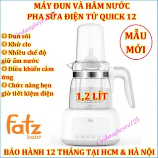 Máy đun nóng và hâm nước pha sữa điện tử fatzbaby - quick 12 fb3503hb fb3503bh fatz
