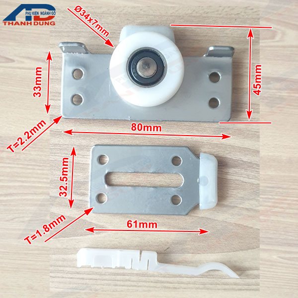 Bánh Xe Ray Cửa Lùa, Bánh Xe Trượt Ray Cửa Lùa