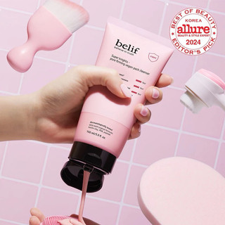 Sửa rữa mặt BELIF Super Knights Vegan Cleanser Set 150ML