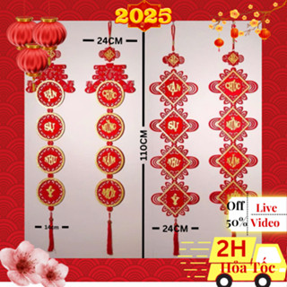  Dải Câu Đối Tết Cổ Truyền 2026 Khánh Liễng Treo Tường Trang Trí Nhà Cửa Liễn Nhung Decor Chúc Mừng Năm Mới. 