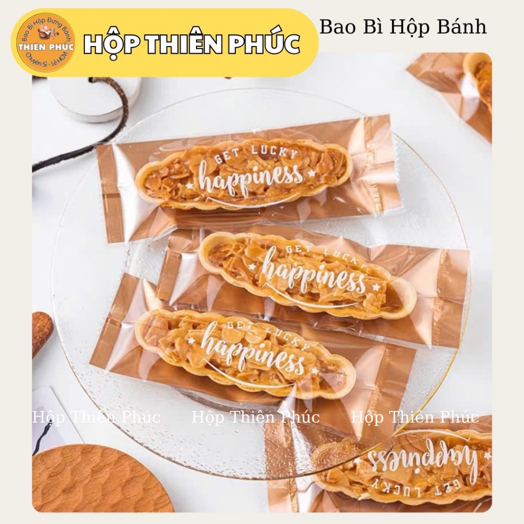 100 Túi đựng đế bánh thuyền - Túi thuyền đựng bánh quy - túi Thuyền đựng bánh hạt mix - Túi đựng bán