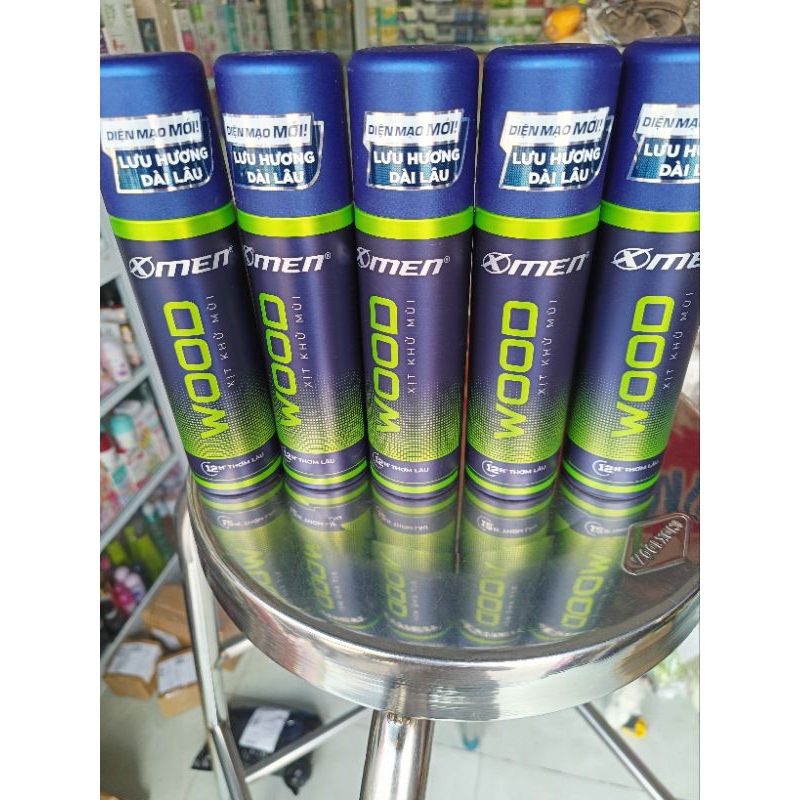 XỊT KHỬ MÙI XMEN WOOD 140ML