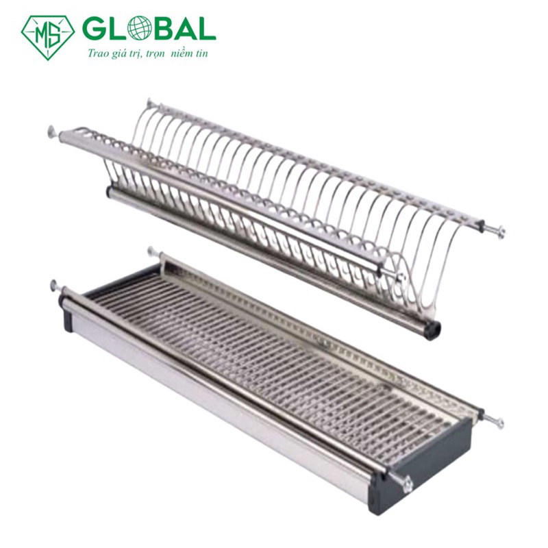 Giá bát đĩa cố định chữ V tủ trên cao cấp: G28