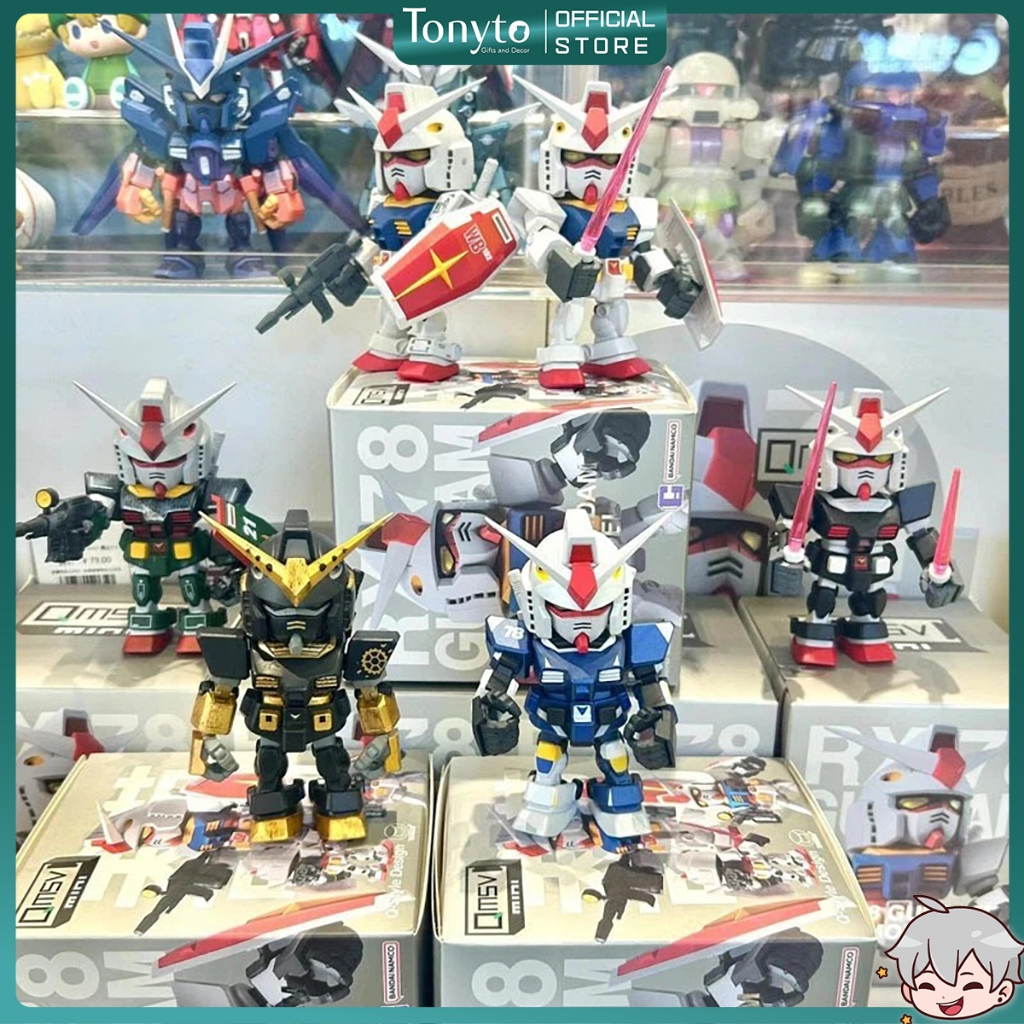 Mô Hình Gundam Blind Box QMSV Mini RX 78-2 Gundam 2ND Model Bandai Namco