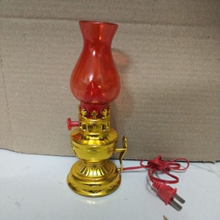 đèn dầu điện tử cắm điện, đèn cúng bàn thờ, bàn phật