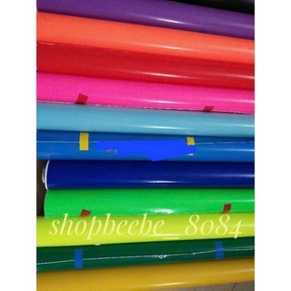 sỉ 10 mét giấy đề can màu bóc dán, decal màu