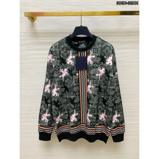 ÁO thun nam LV dài tay cổ tròn họa tiết tay dài phong cách trẻ trung chuẩn from