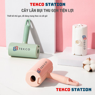  Cây Lăn Bụi Cán Xếp Gọn 10cm - Cây Lăn Bụi Sơ Vải Lông Mèo 