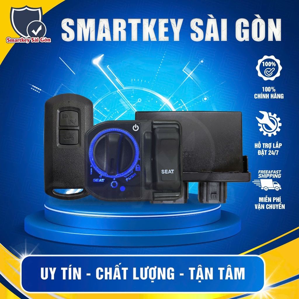 SMARTKEY HONDA K2F Airblade, Winner X, Vario, SH Mode, Pcx, Vision từ 2014...