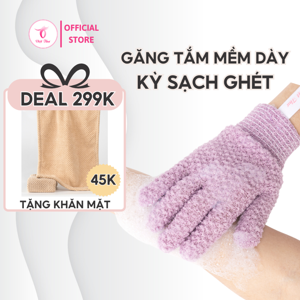 Găng Tay Tẩy Tế Bào Chết Nhật Bản 2023 Kỳ Sạch Ghét Trị Mụn Lưng Hiệu Quả Cho Cả Nam Và Nữ - Việt Thư