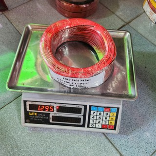 Dây Điện Đỏ Đen Đôi Mềm 15/20T Cuộn 100M
