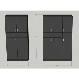 A56 tủ giày Lotus tiện ích, để được nhiều đôi