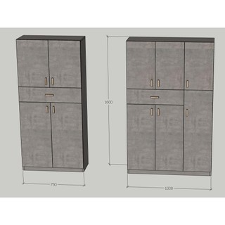A56 tủ giày Lotus tiện ích, để được nhiều đôi