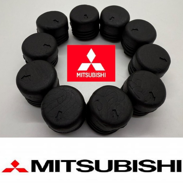 Cao su giảm chấn tăng chỉnh cho nắp cốp-nắp capo xe MITSUBISHI (Set 4pcs-6pcs)