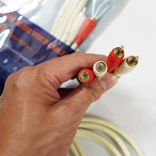 Dây AV 2 ra 2 CHOSEAL dài 1.8m - Dây AV 4 Đầu CHOSEAL 1,8m Dây Đồng
