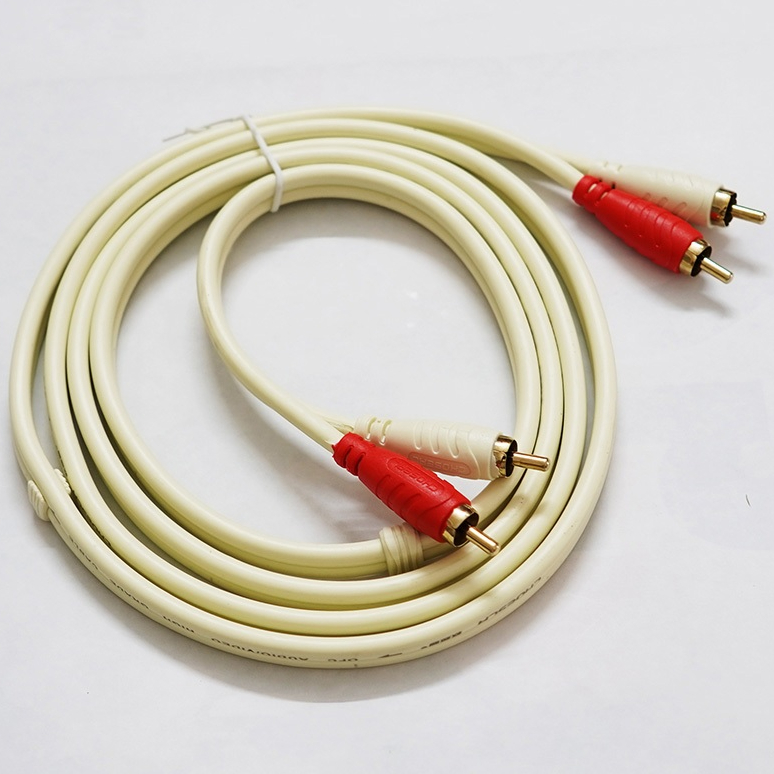 Dây AV 2 ra 2 CHOSEAL dài 1.8m - Dây AV 4 Đầu CHOSEAL 1,8m Dây Đồng