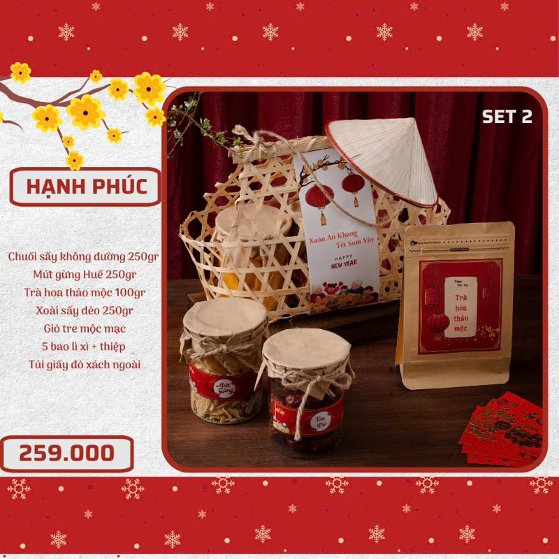 SET QUÀ TẾT 2025 HEALTHY FOOD